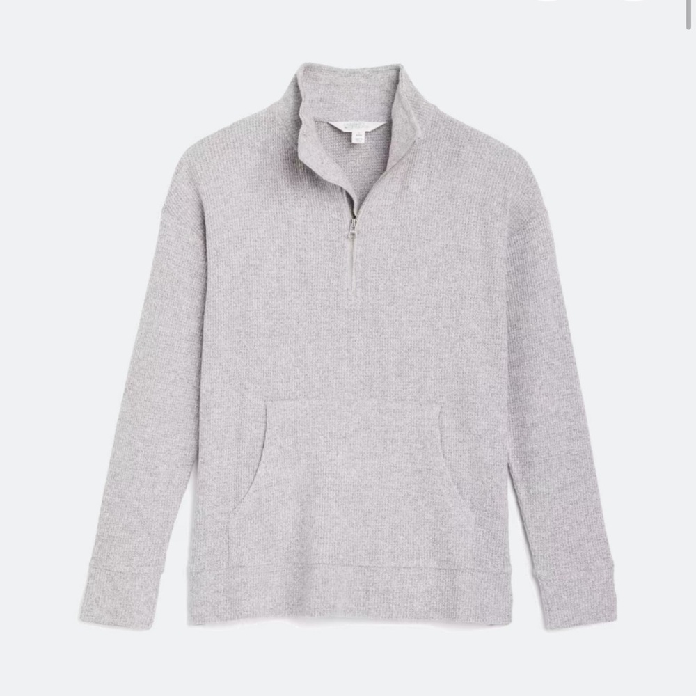 MARKET & SPRUCE
Sydney Half Zip Brushed Waffle Pullover